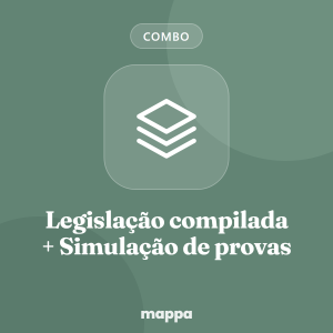 Combo Legislação compilada + Simulação de provas de conhecimentos