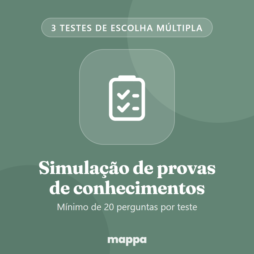 Simulação de Provas de Conhecimentos feita com a legislação do aviso